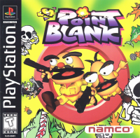 Point Blank PAL Playstation PAL box art